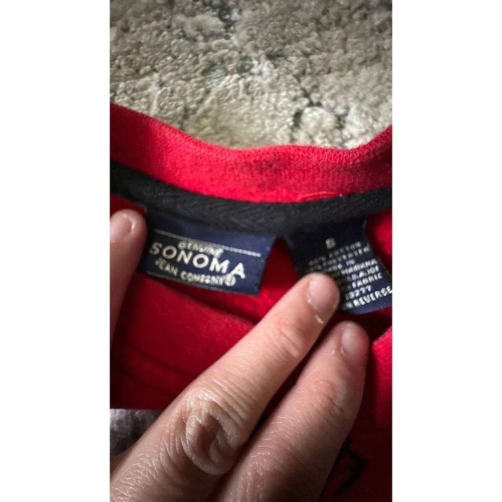 train red sweater size small kids